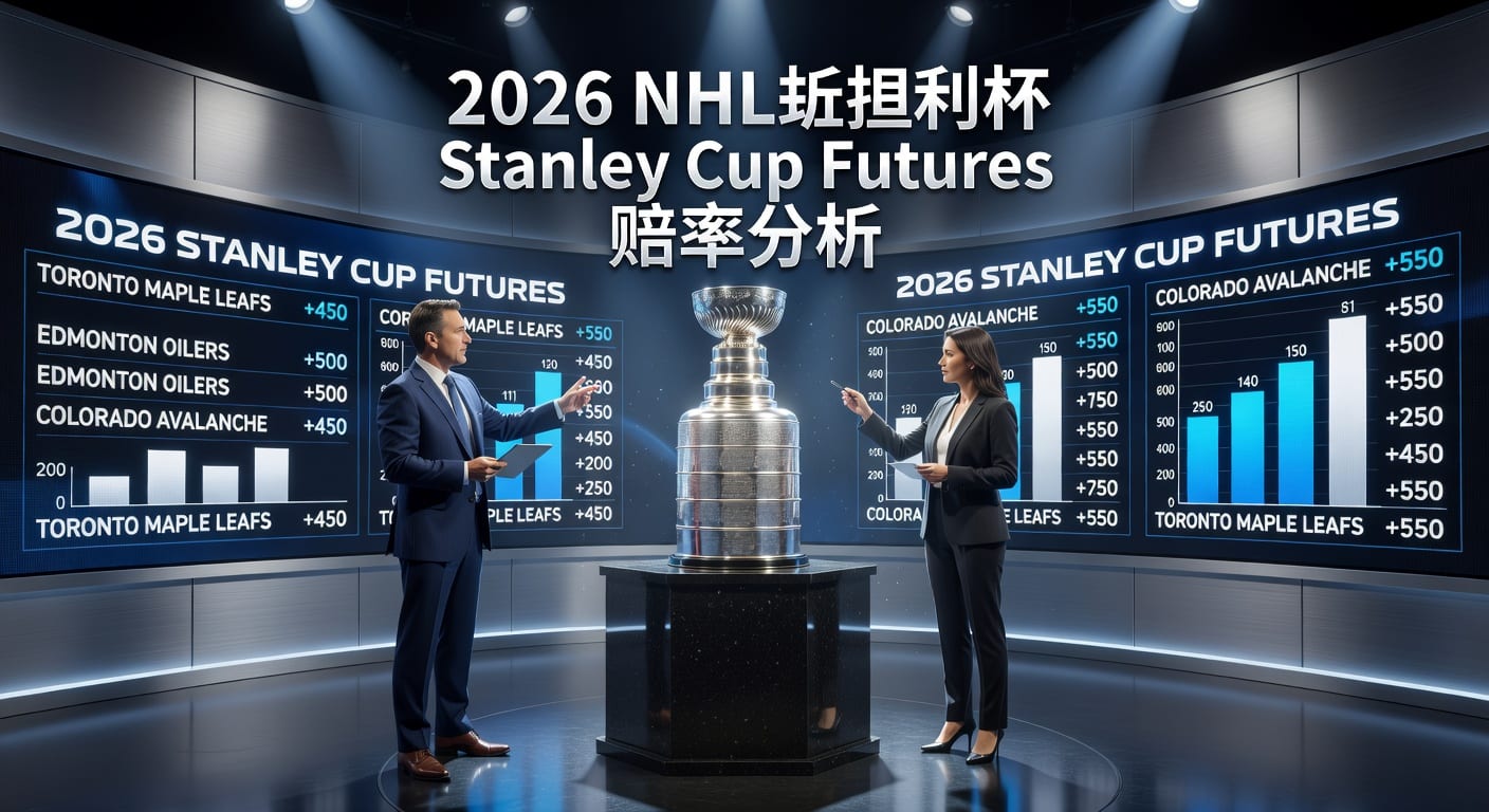 NHL斯坦利杯 Stanley Cup Futures 2024赔率预测