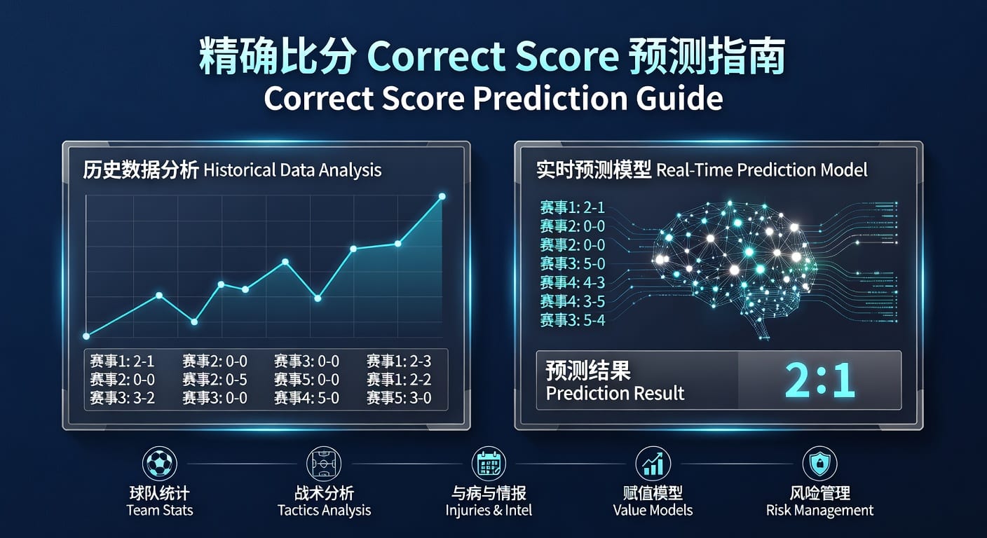 精确比分 Correct Score 预测技巧2024最新指南