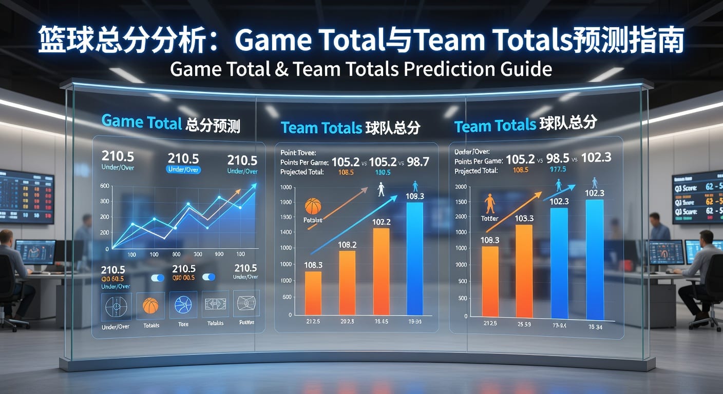 篮球总分 game total team totals 分析技巧