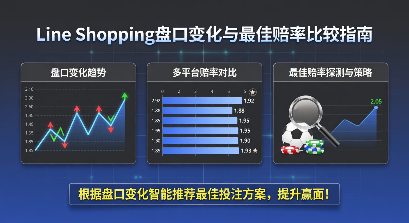line shopping 盘口变化：最佳赔率比较技巧