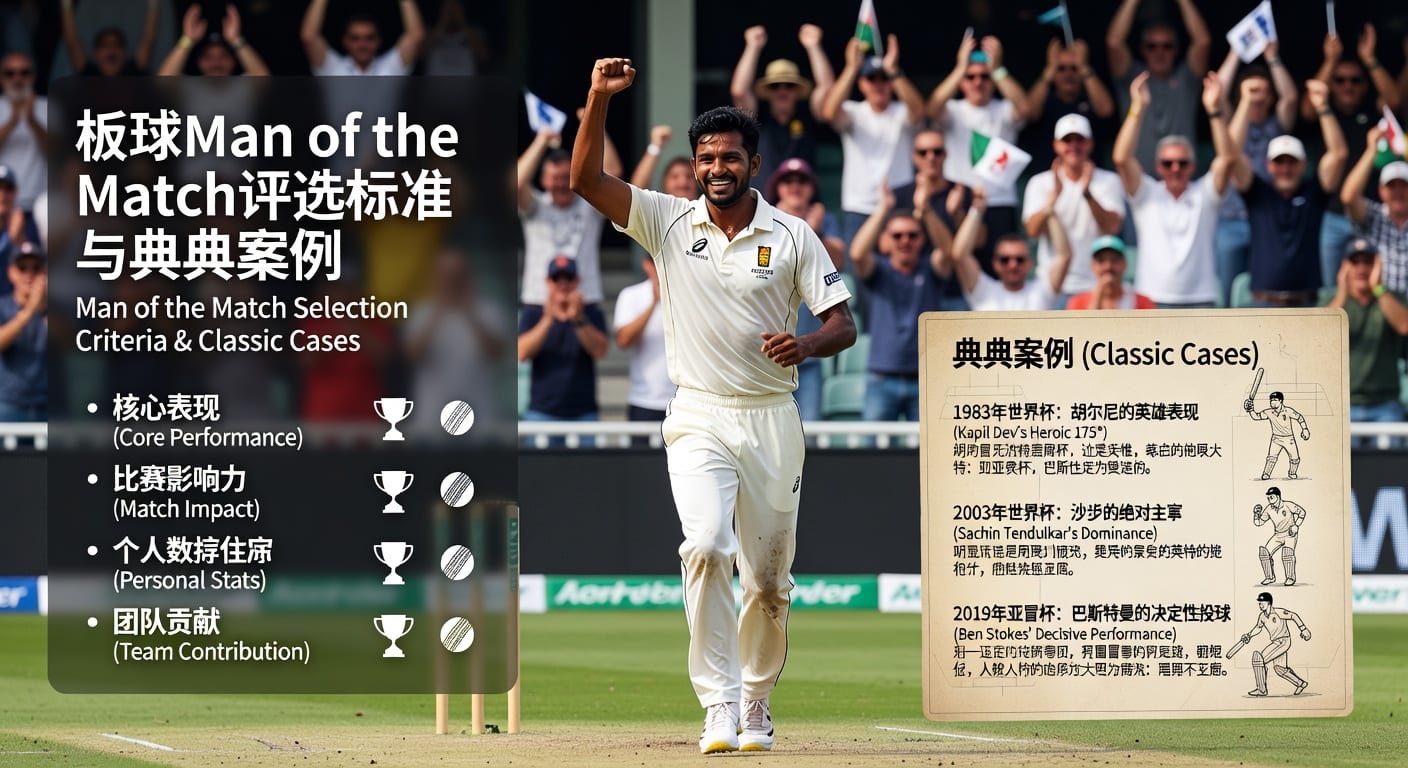Man of the Match评选标准与2026最新赛事分析
