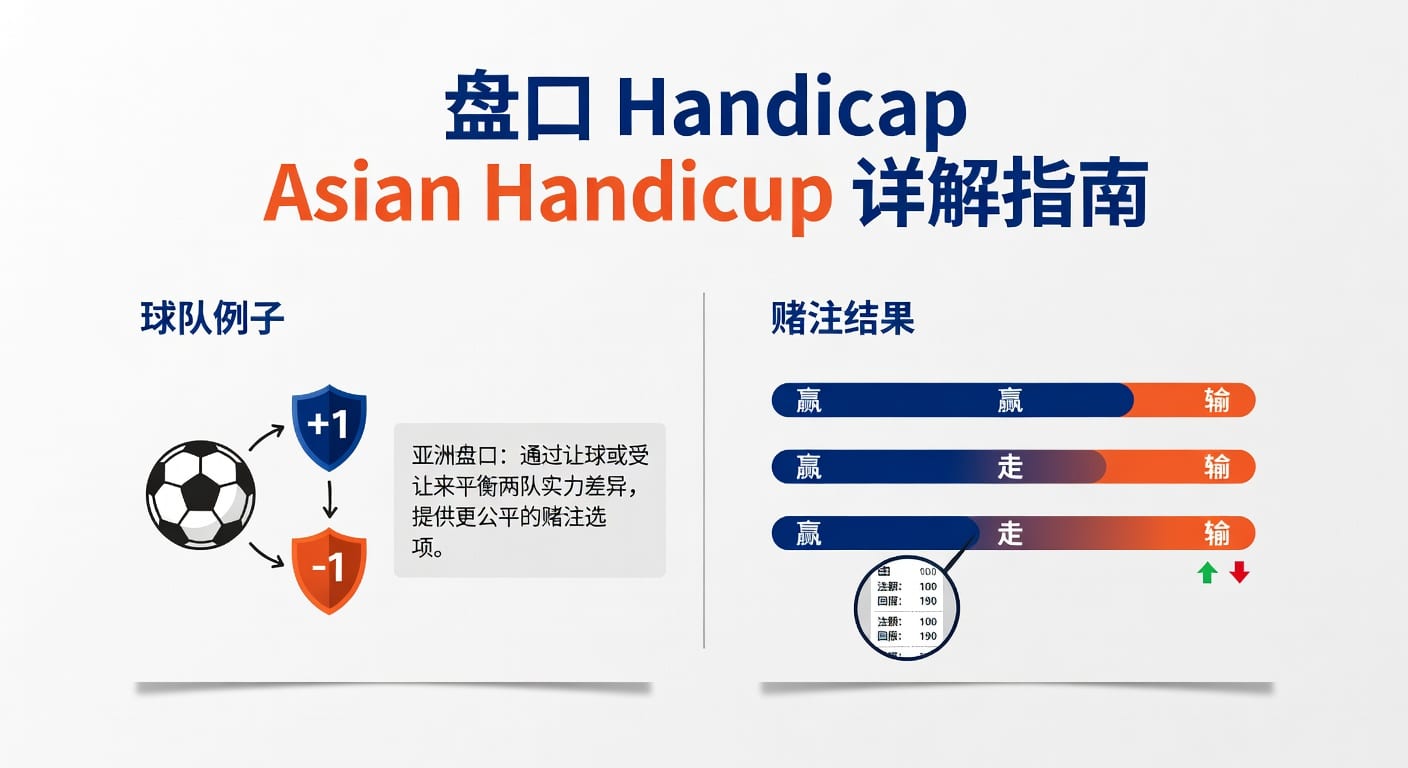 盘口 Handicap Asian Handicap 详解：赛事分析实用指南