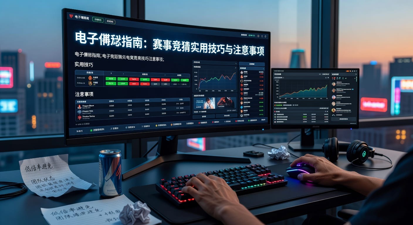 电子博彩指南：体育赛事竞猜技巧与分析